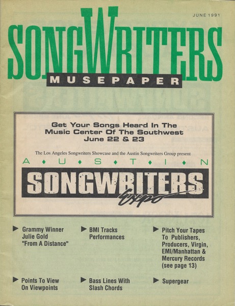 Songwriters Musepaper - Volume 6 Issue 6 - Austin Songwriters Expo